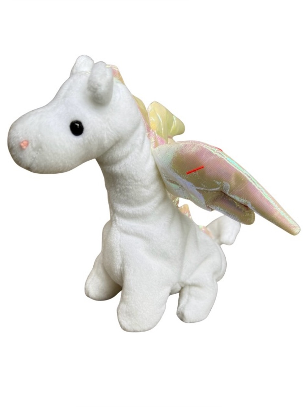 Ty Original Beanie Baby Magic the White Dragon 9” long NWT 1995 💜 BOGO